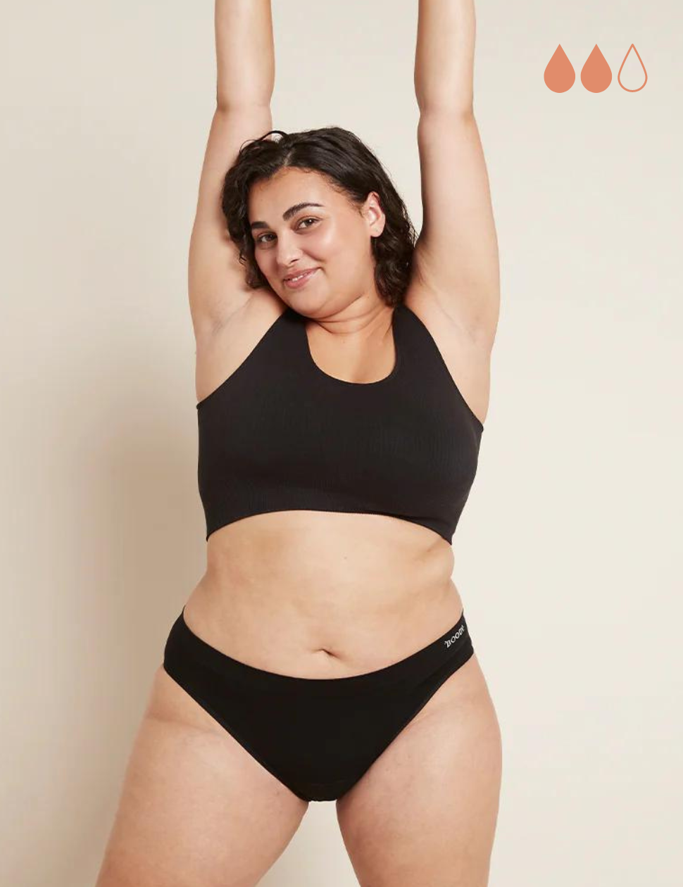 吸水サニタリーショーツ クラシックビキニ(普通〜多い日用 )