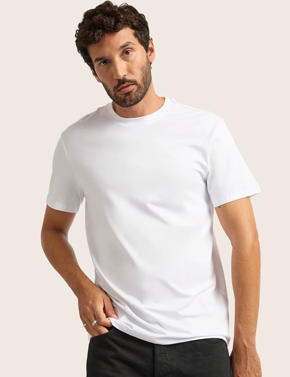 メンズ クラシック クルーネックTシャツ