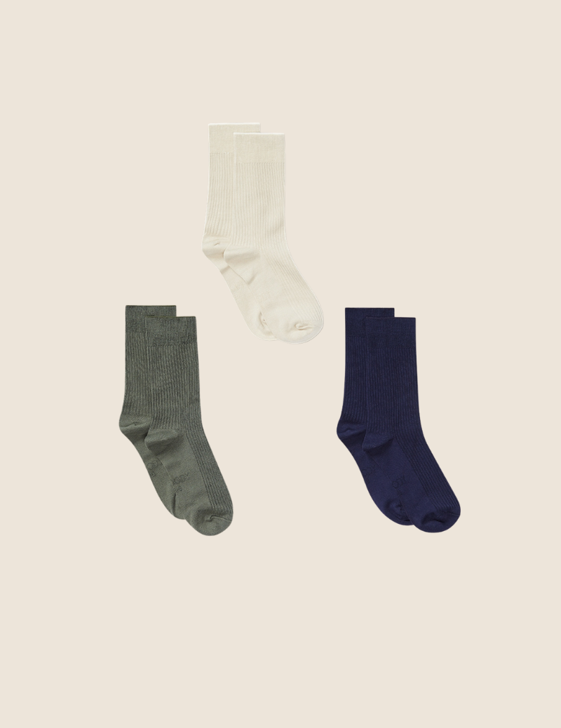 リブクルーソックス ギフトボックス