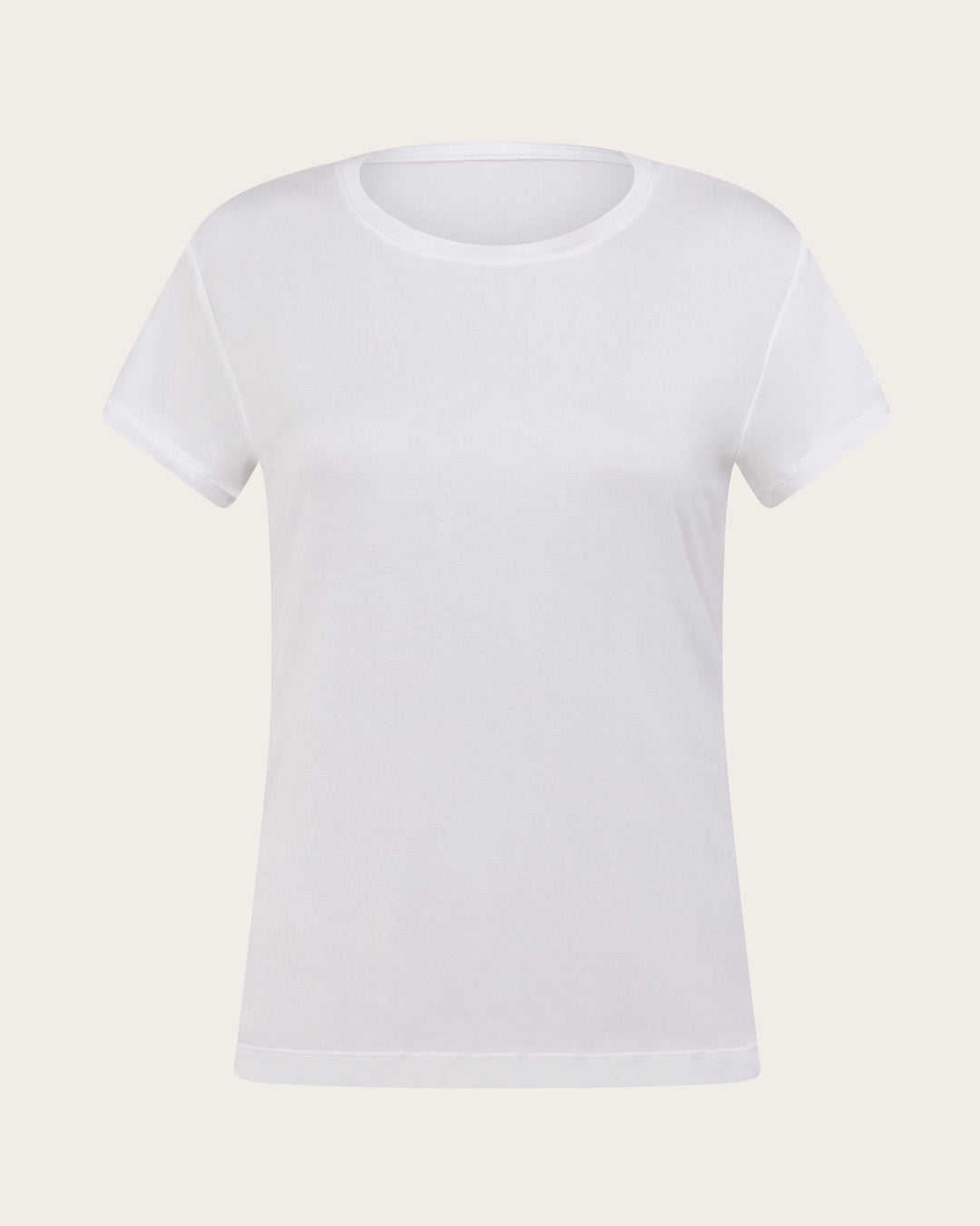 クルーネックTシャツ | White