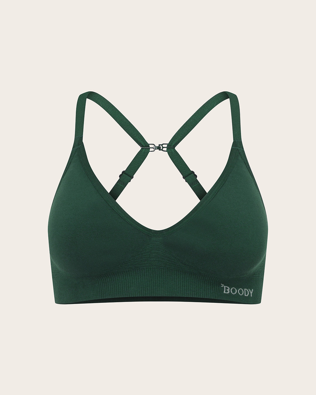 ワイヤレスTシャツブラ | Emerald Green