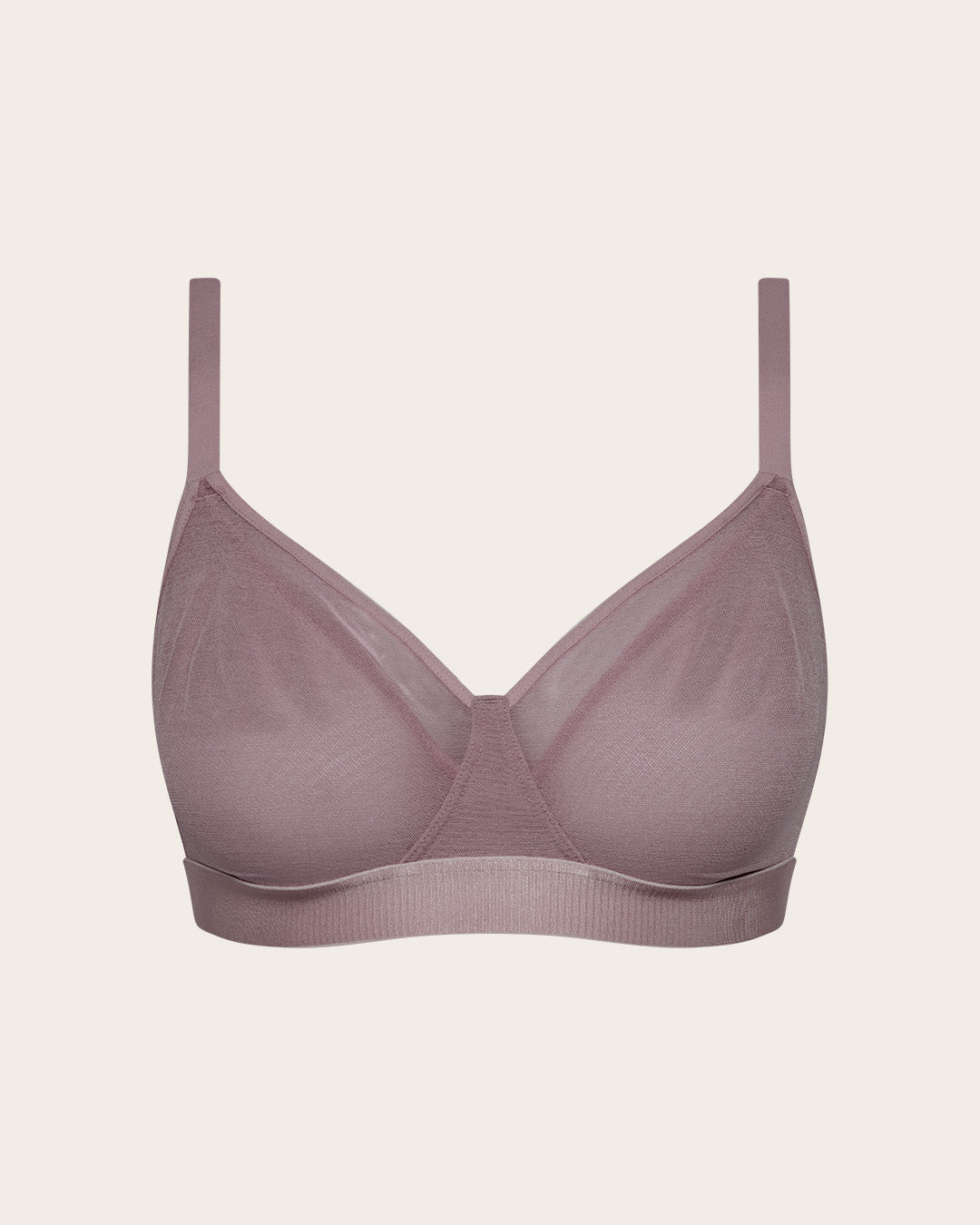 FreeMesh フルバストワイヤレスブラ | Mauve