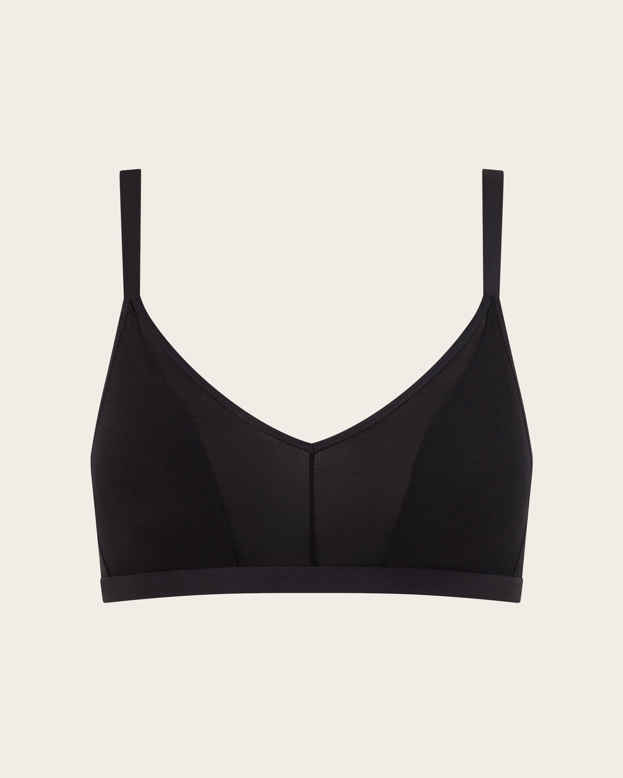 FreeMesh クロップブラレット | Black
