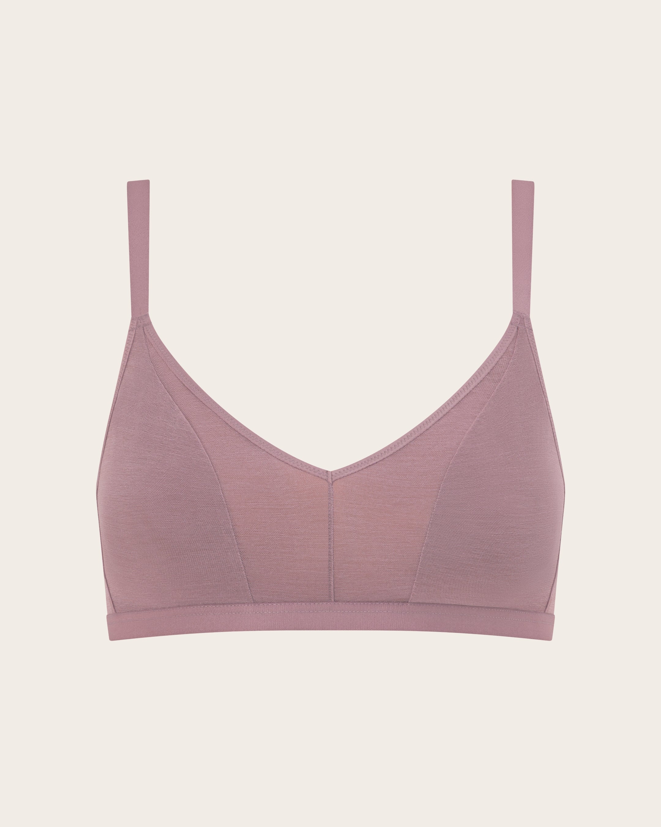 FreeMesh クロップブラレット | Mauve