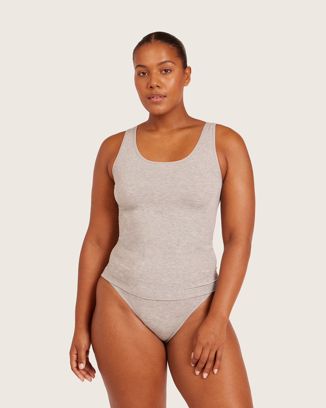タンクトップ | Light Grey Marl