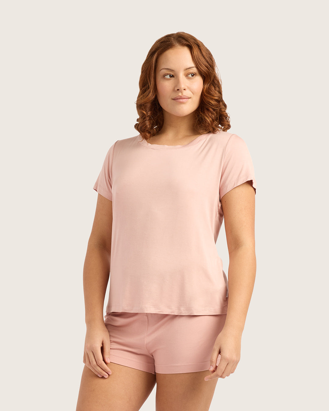 グッドナイト スリープ Tシャツ | Dusty Pink