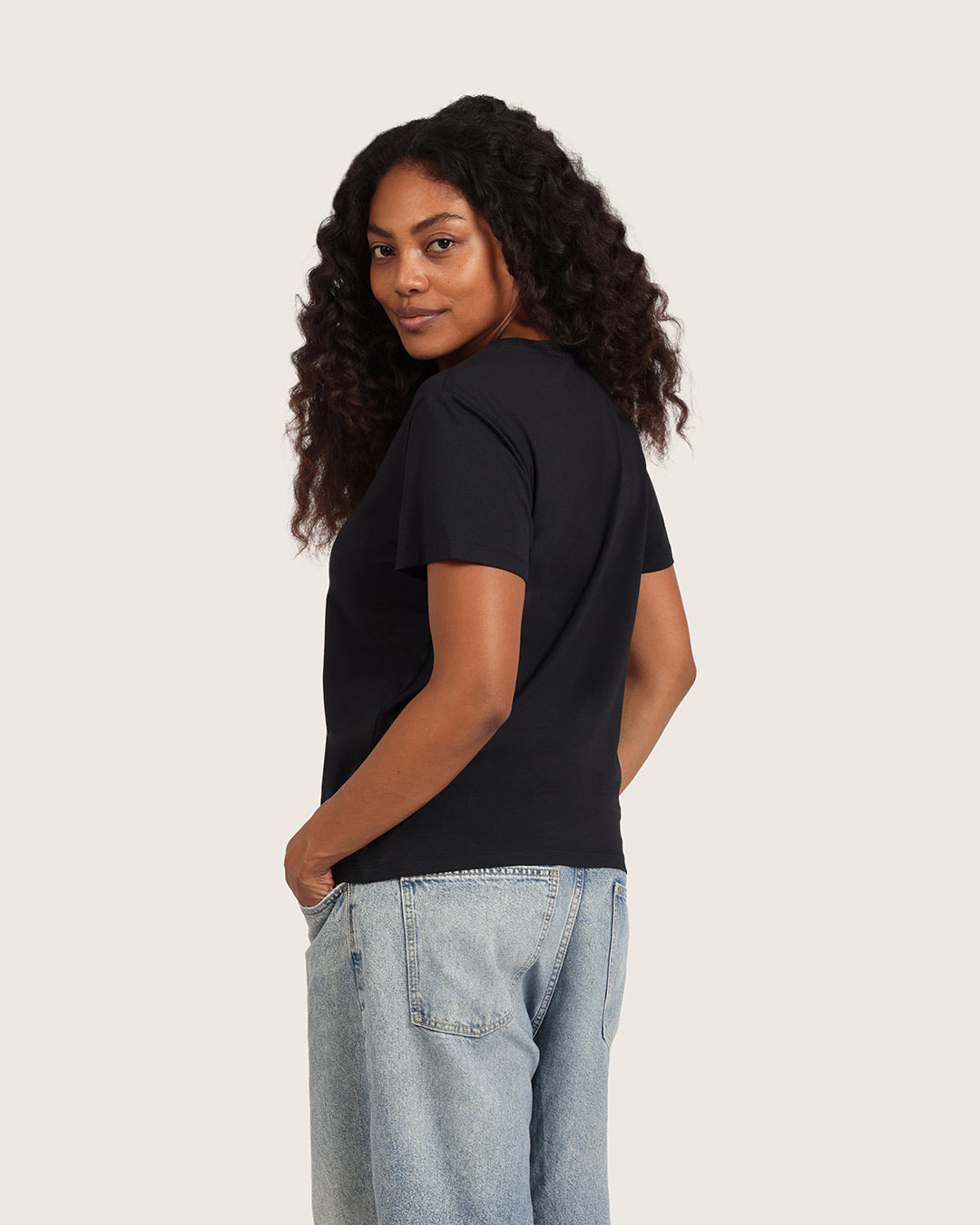 クラシック クルーネックTシャツ | Black