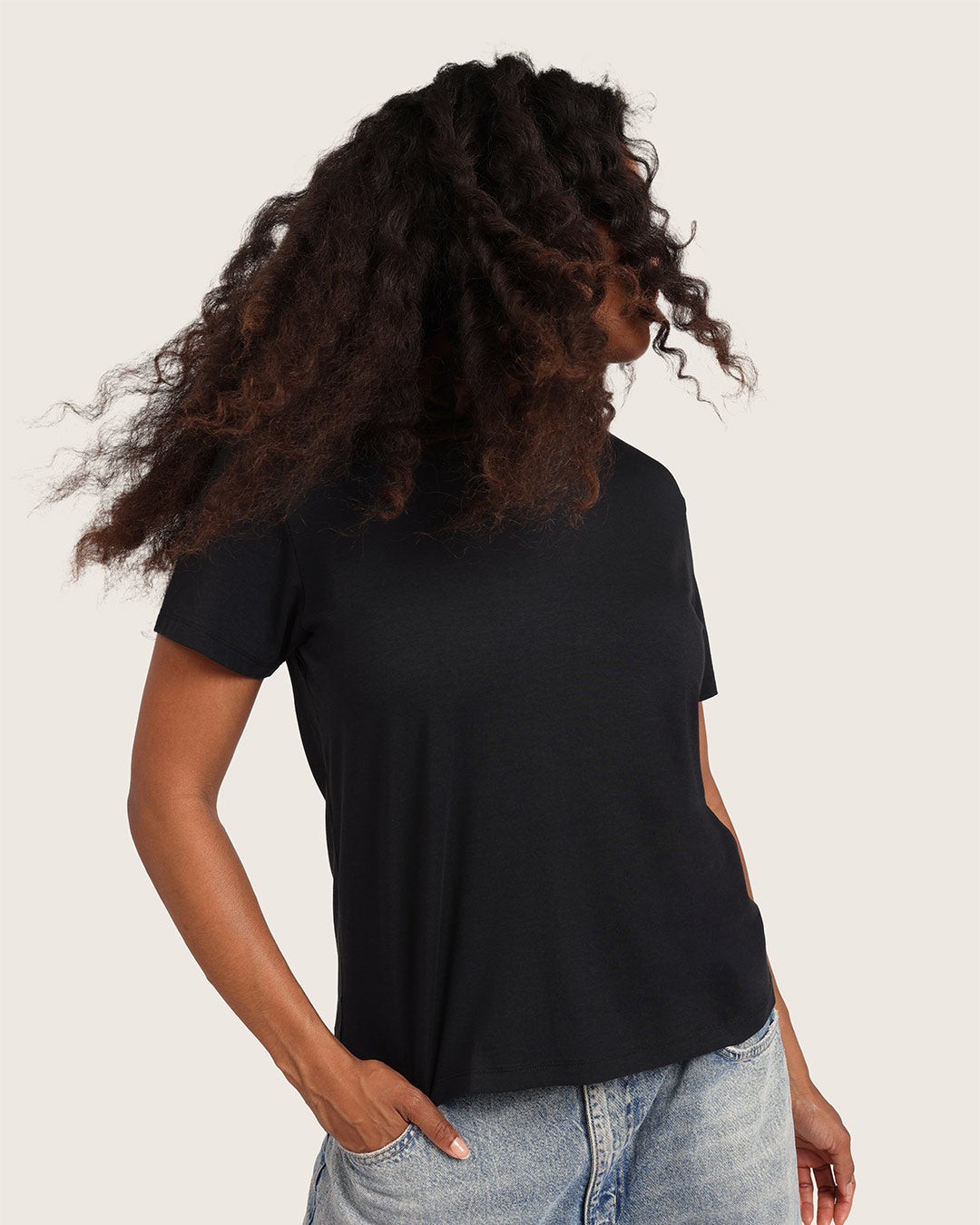 クラシック クルーネックTシャツ | Black