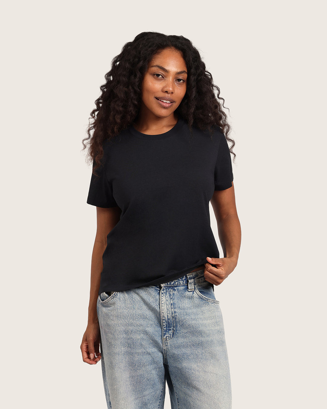 クラシック クルーネックTシャツ | Black