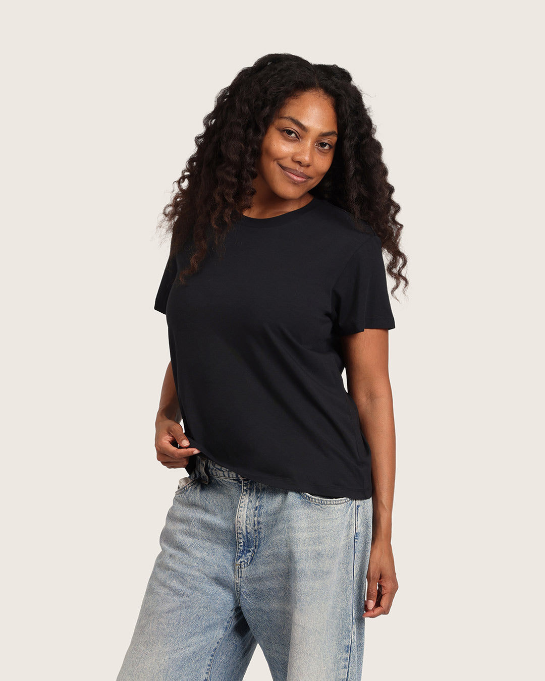 クラシック クルーネックTシャツ | Black
