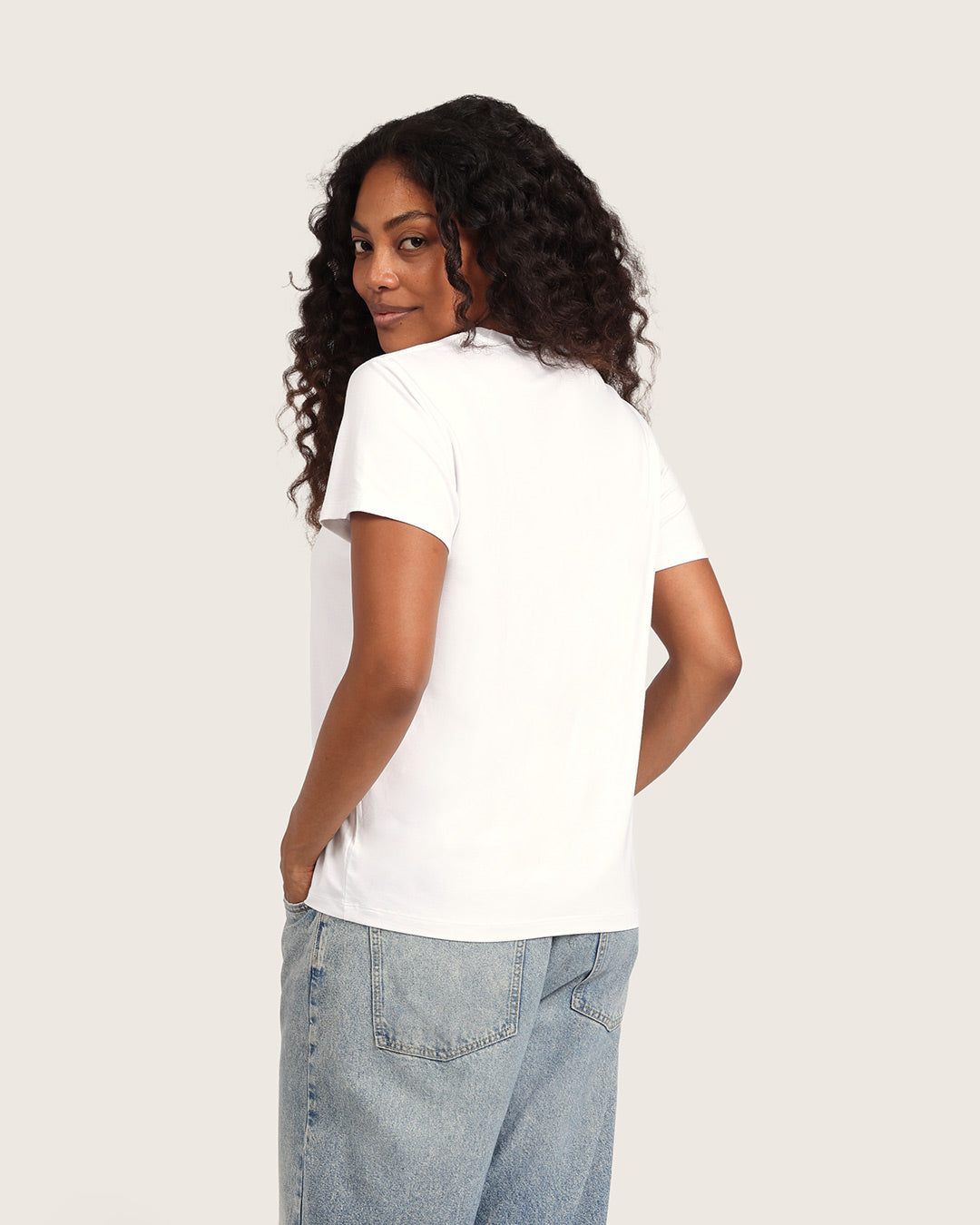クラシック クルーネックTシャツ | White