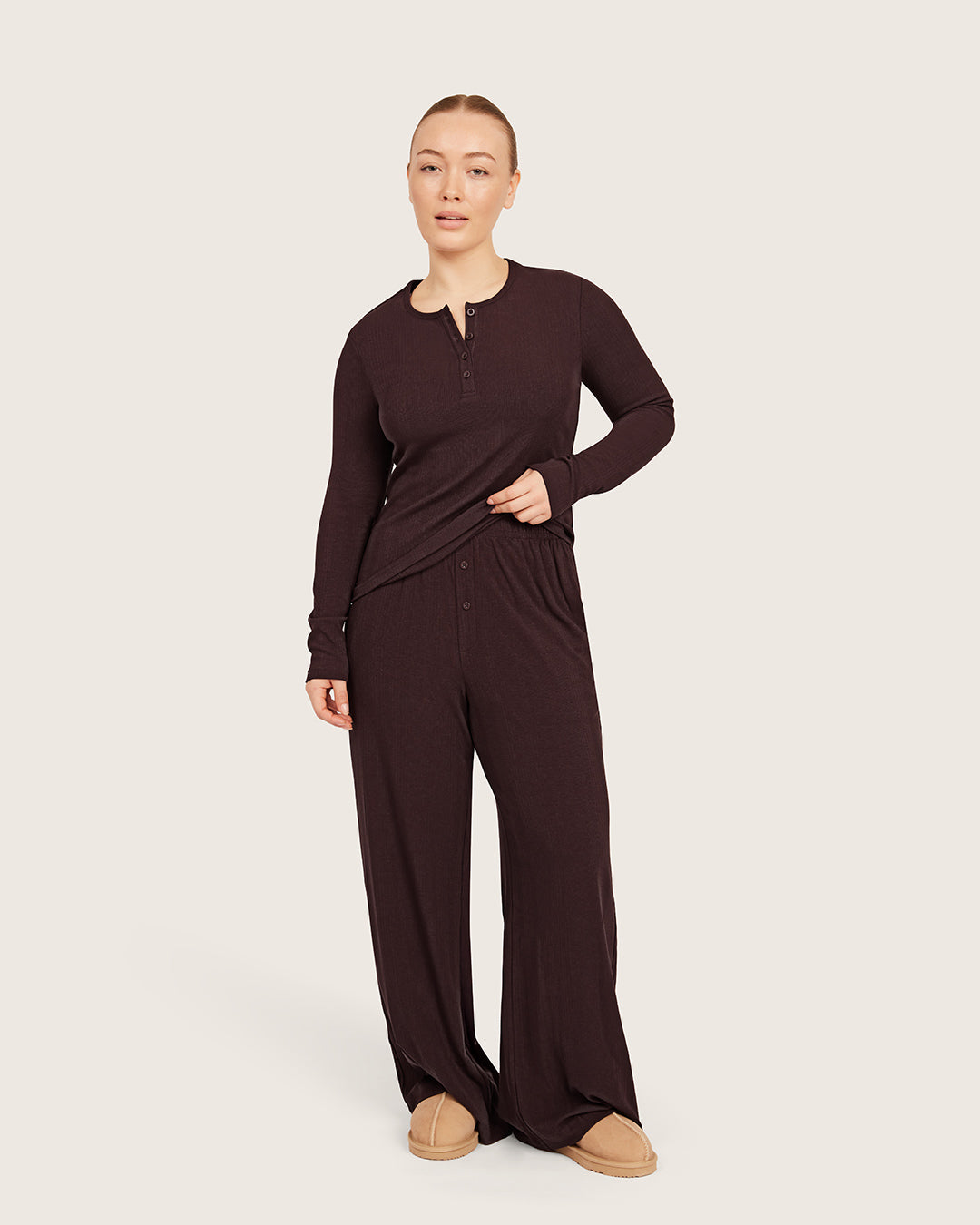 AiraRib™︎ ラウンジパンツ | Mulberry