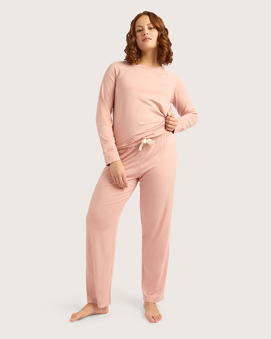 グッドナイト スリープ パンツ | Dusty Pink