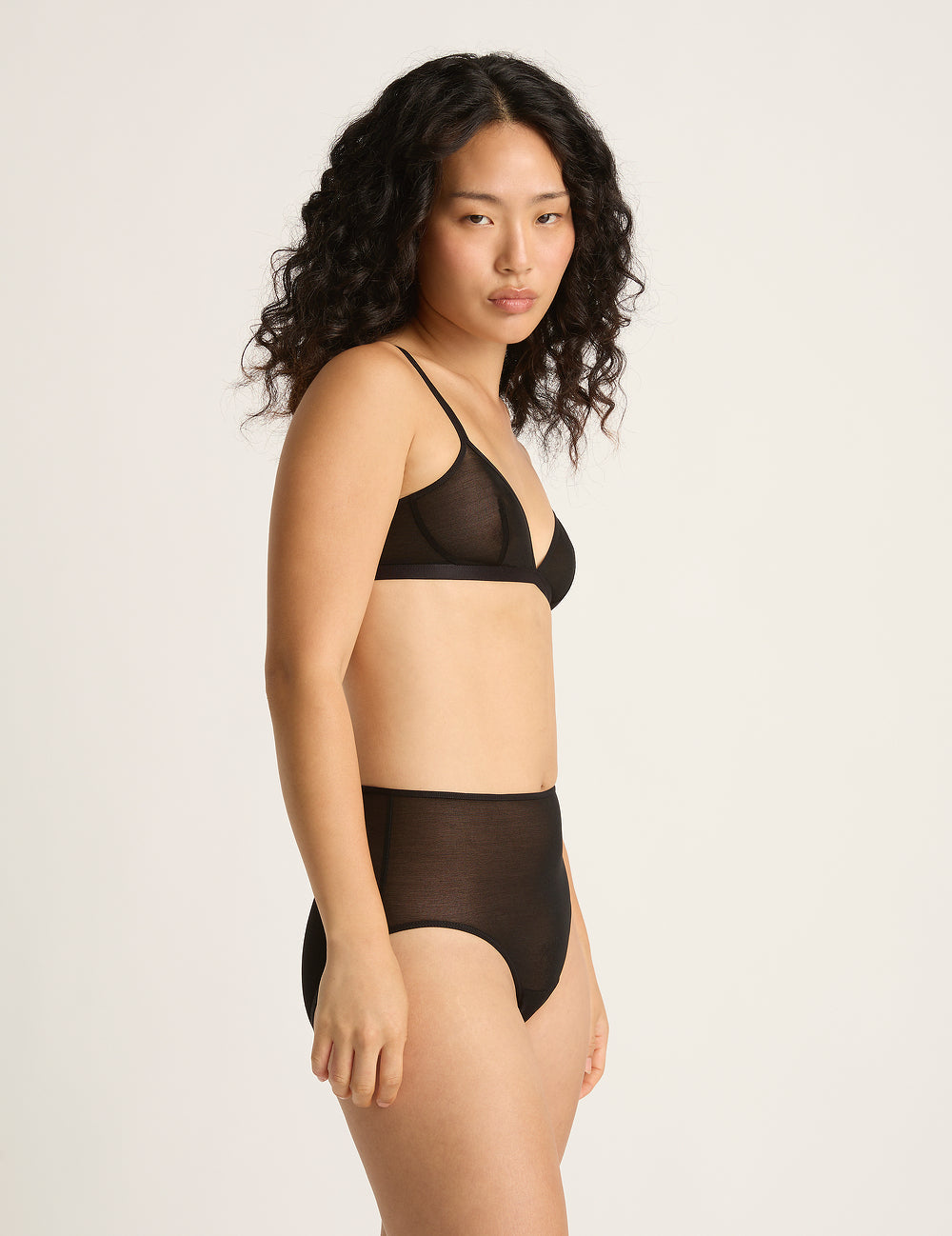FreeMesh トライアングルブラレット | Black