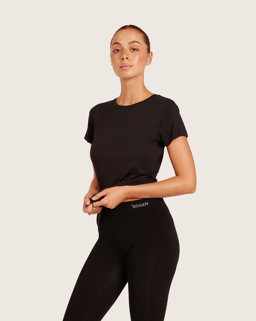 クルーネックTシャツ | Black