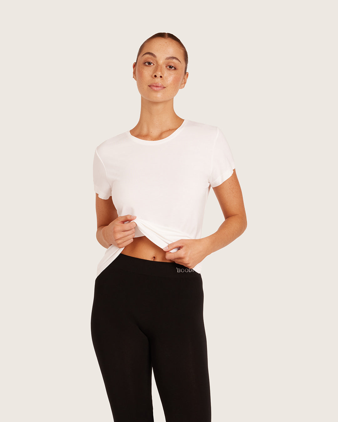 クルーネックTシャツ | White