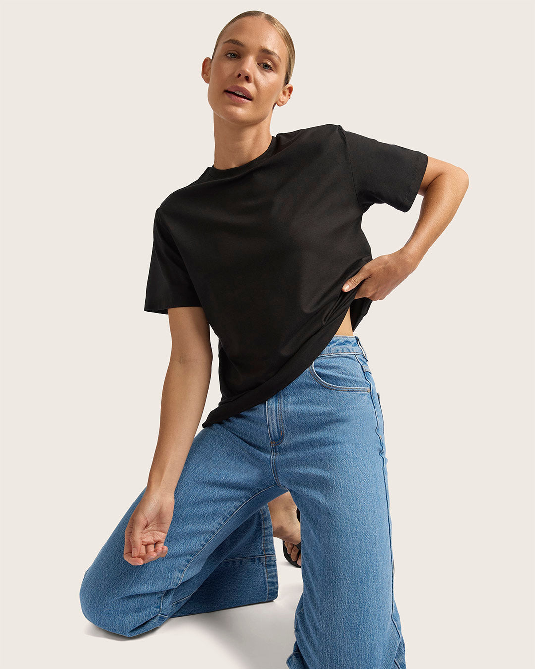 クラシック クルーネックTシャツ | Black