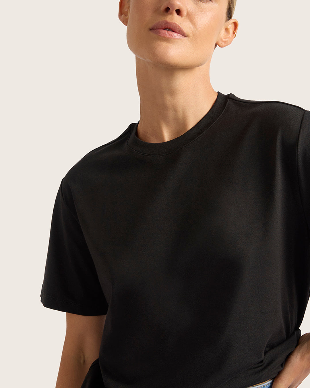 クラシック クルーネックTシャツ | Black