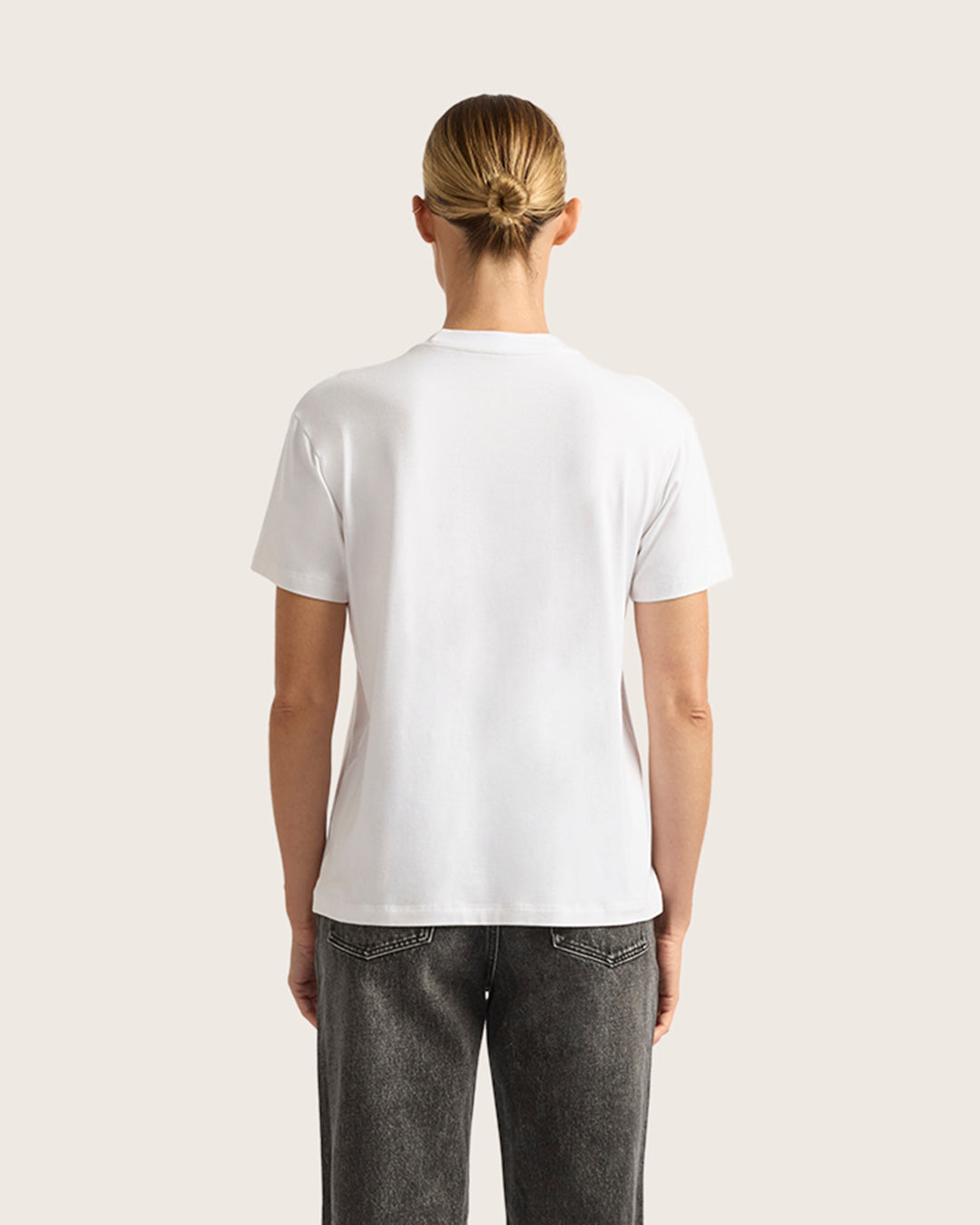 クラシック クルーネックTシャツ | White
