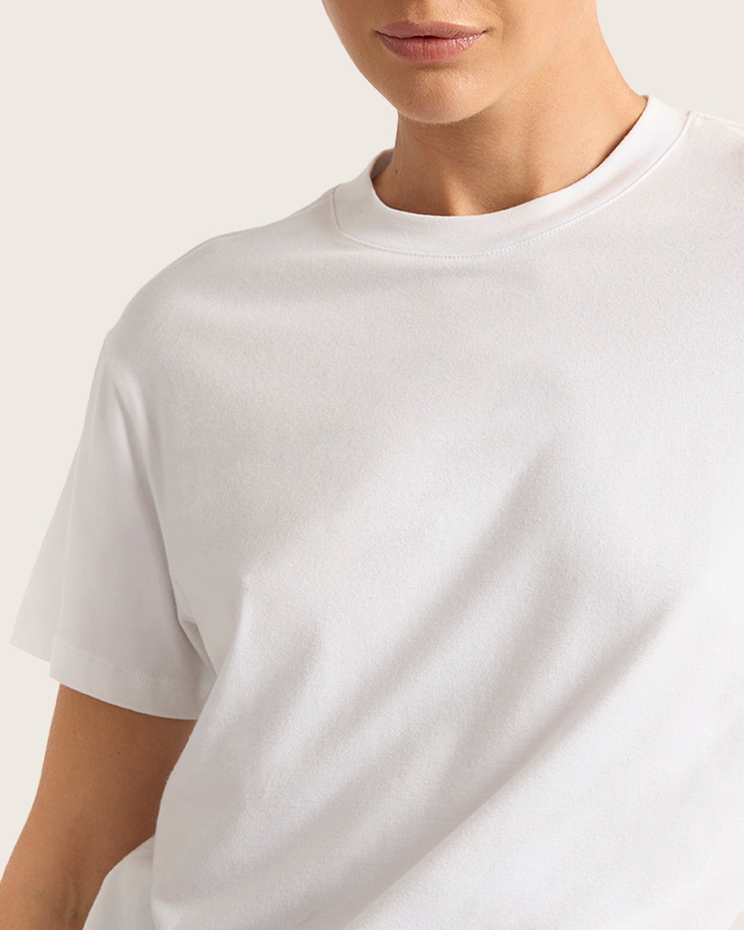 クラシック クルーネックTシャツ | White