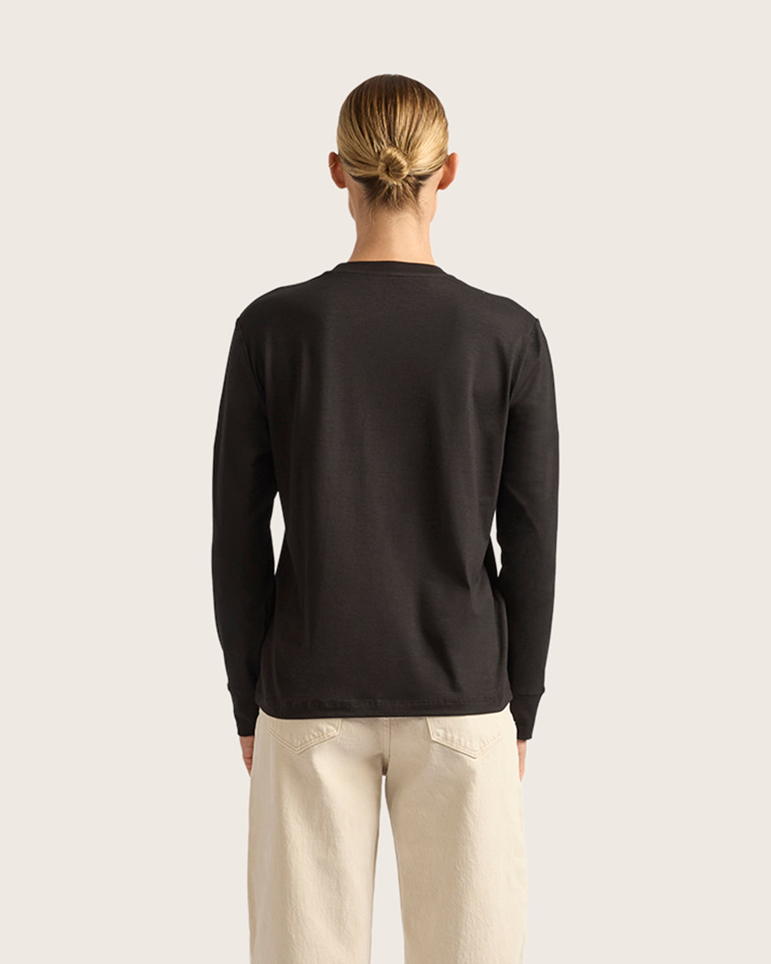 ウィメンズ クラシック ロングスリーブTシャツ | Black