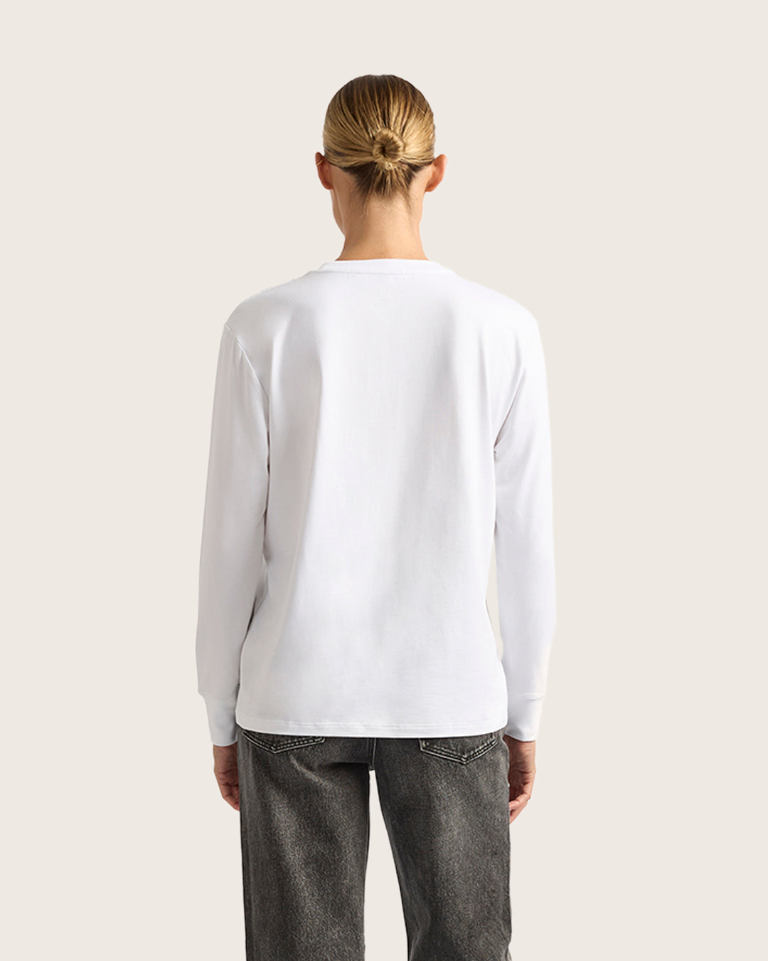 ウィメンズ クラシック ロングスリーブTシャツ | White