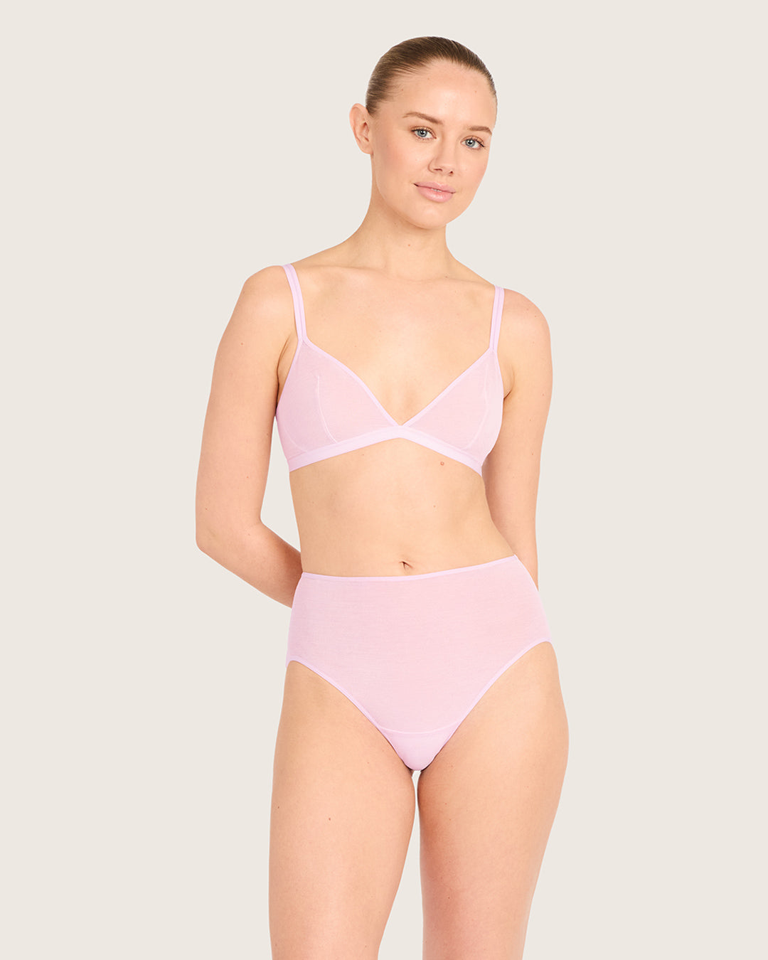 FreeMesh トライアングルブラレット | Pink Sorbet