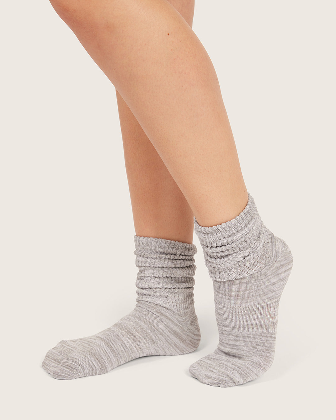 スラウチソックス | Light Grey Marl