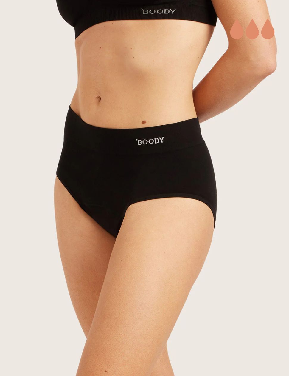 吸水サニタリーショーツ フルブリーフ（普通~多い日用）