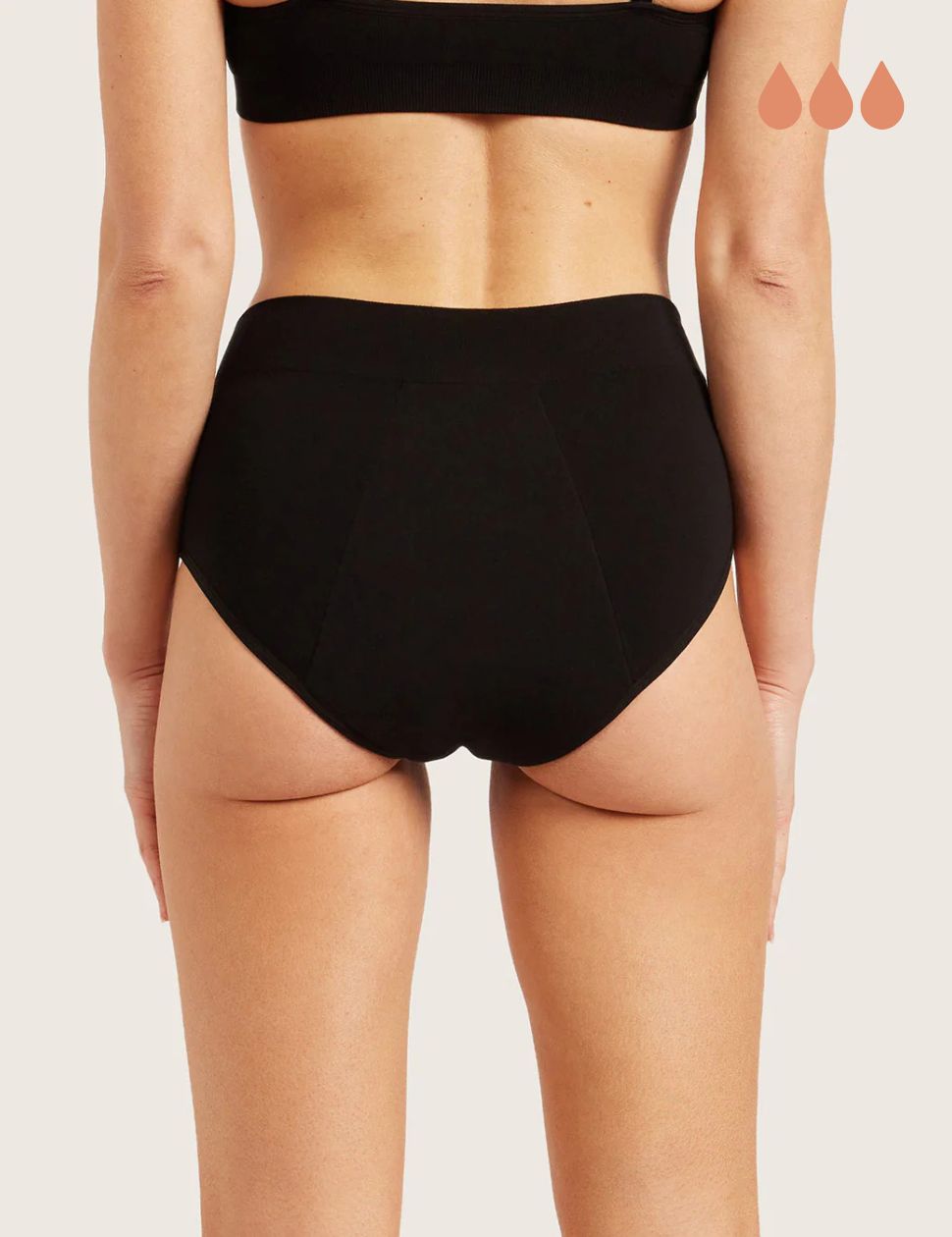 吸水サニタリーショーツ フルブリーフ（普通~多い日用）