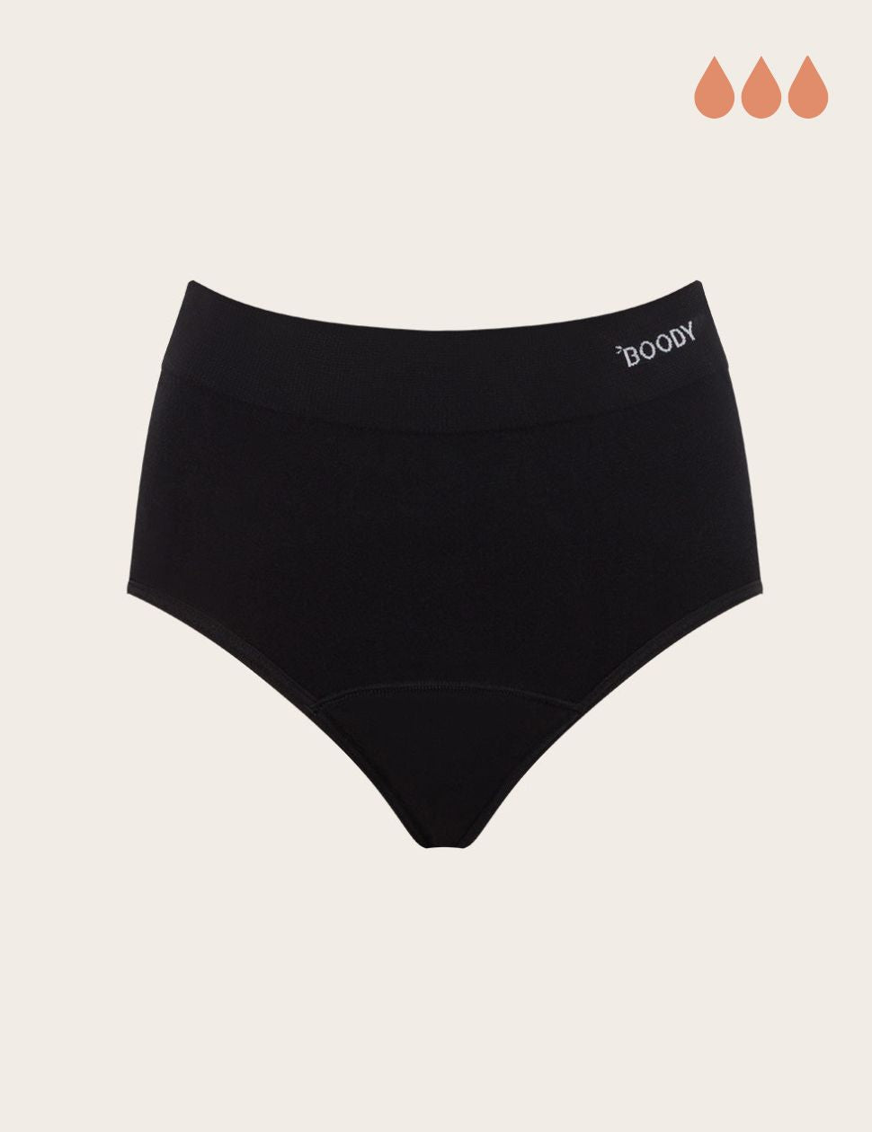 吸水サニタリーショーツ フルブリーフ（普通~多い日用）