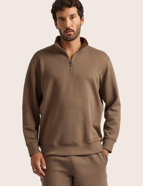 CloudKnit™︎ メンズ クウォータージップセーター