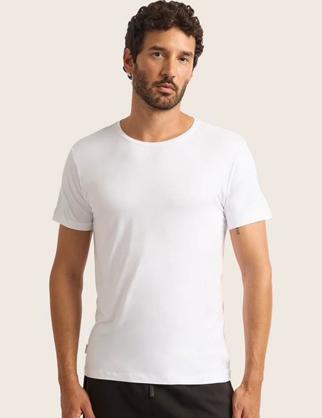 メンズ クルーネックTシャツ - オーガニックバンブーエコウェア メンズ クルーネックTシャツ - オーガニックバンブーエコウェア