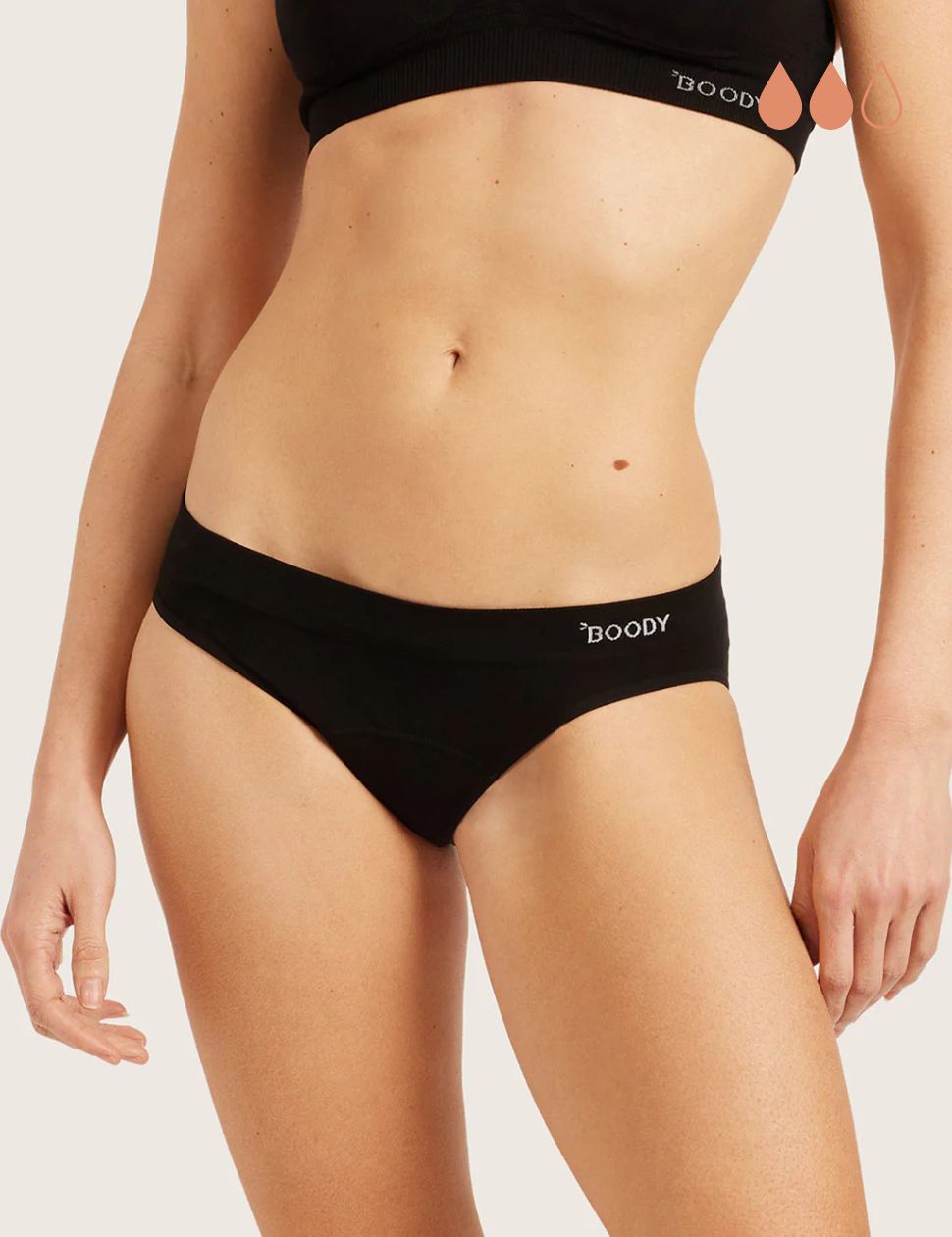 吸水サニタリーショーツ クラシックビキニ （軽い〜普通の日用 ）