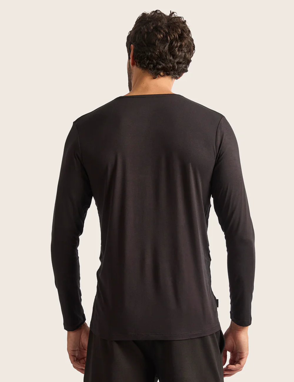 メンズ ロングスリーブクルーネックＴシャツ