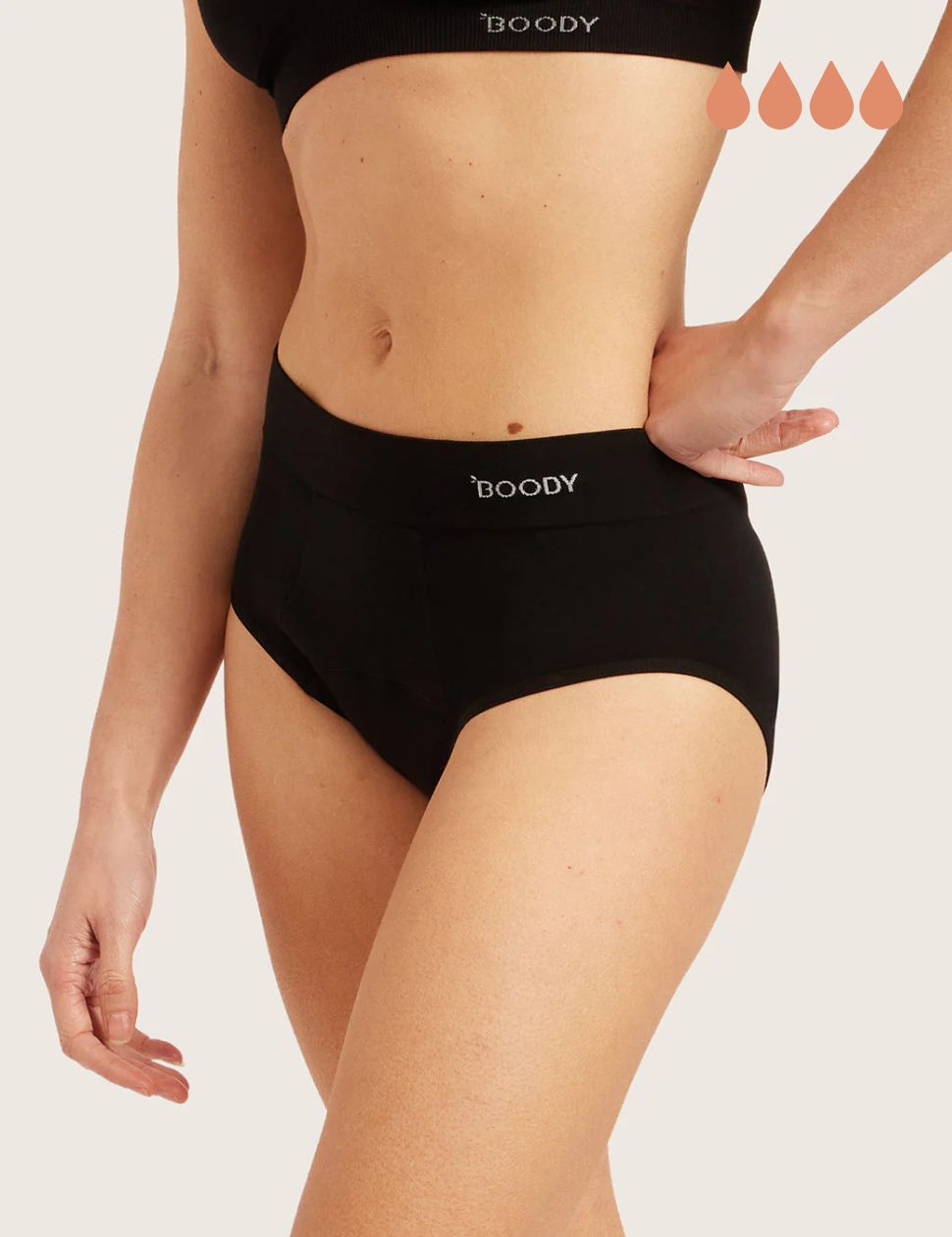 吸水サニタリーショーツ フルブリーフ （夜用 ）