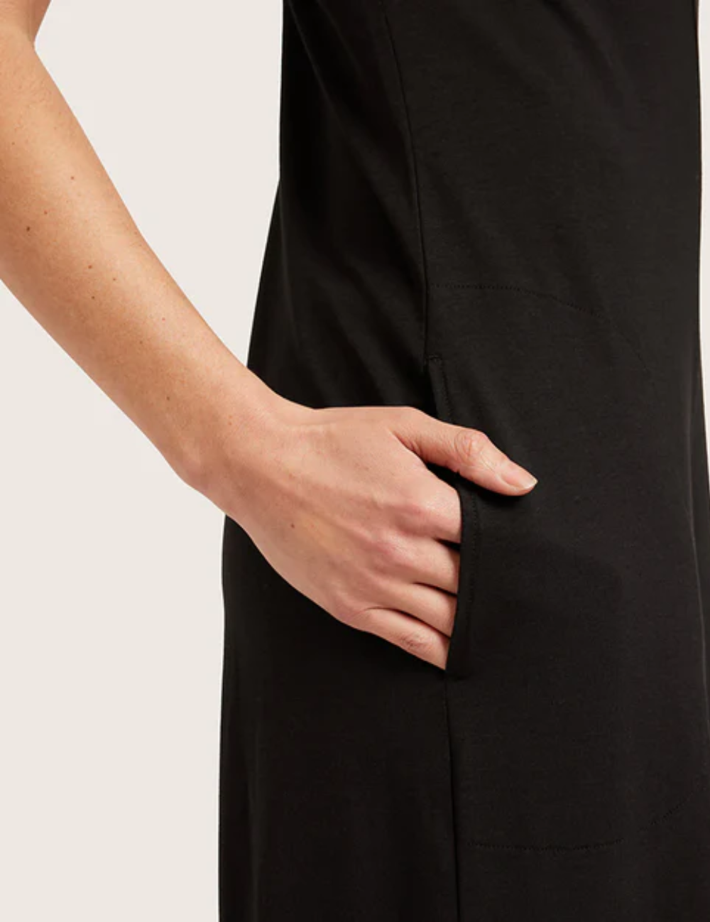 クラシックボートネックジャンプスーツ