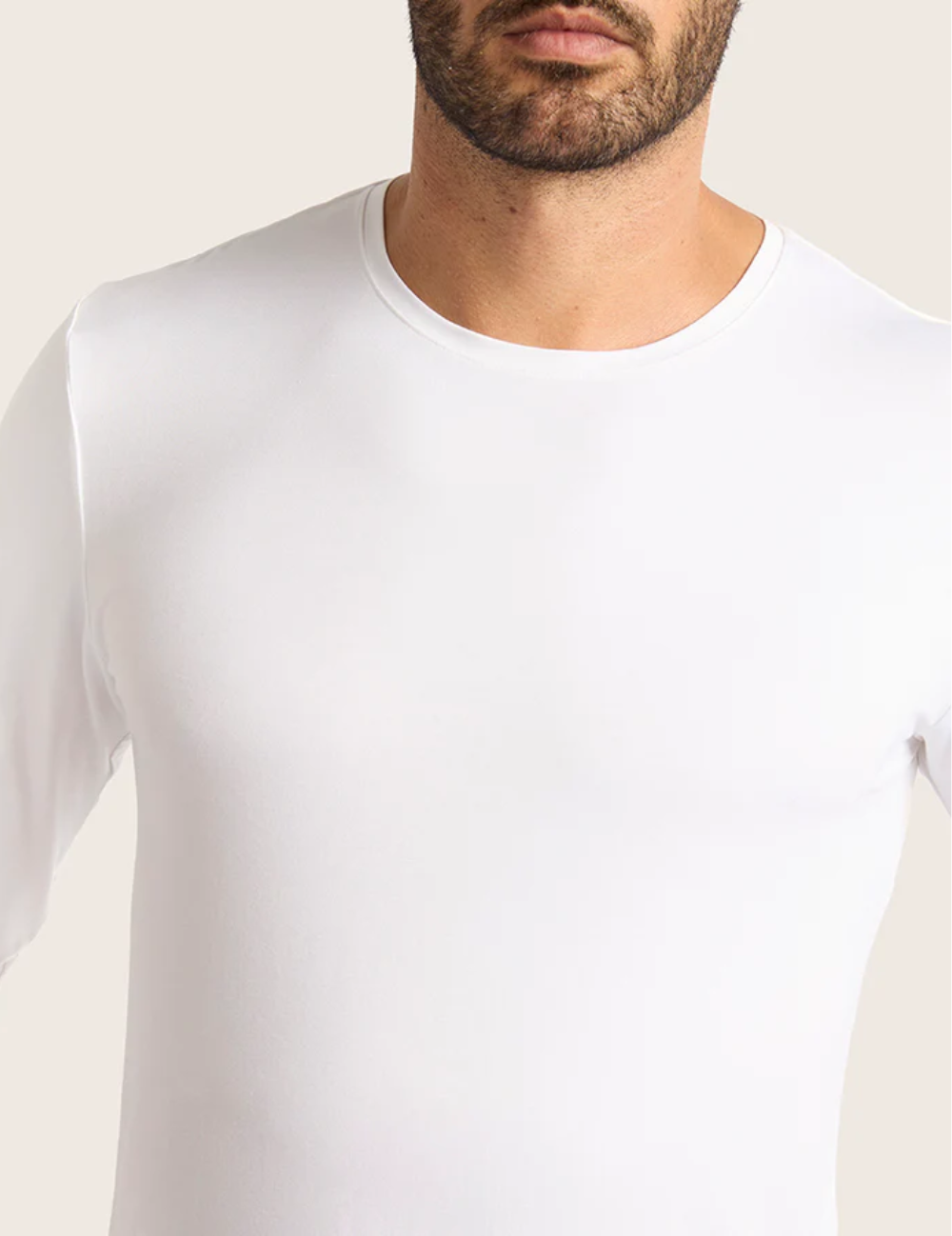 メンズ ロングスリーブクルーネックＴシャツ