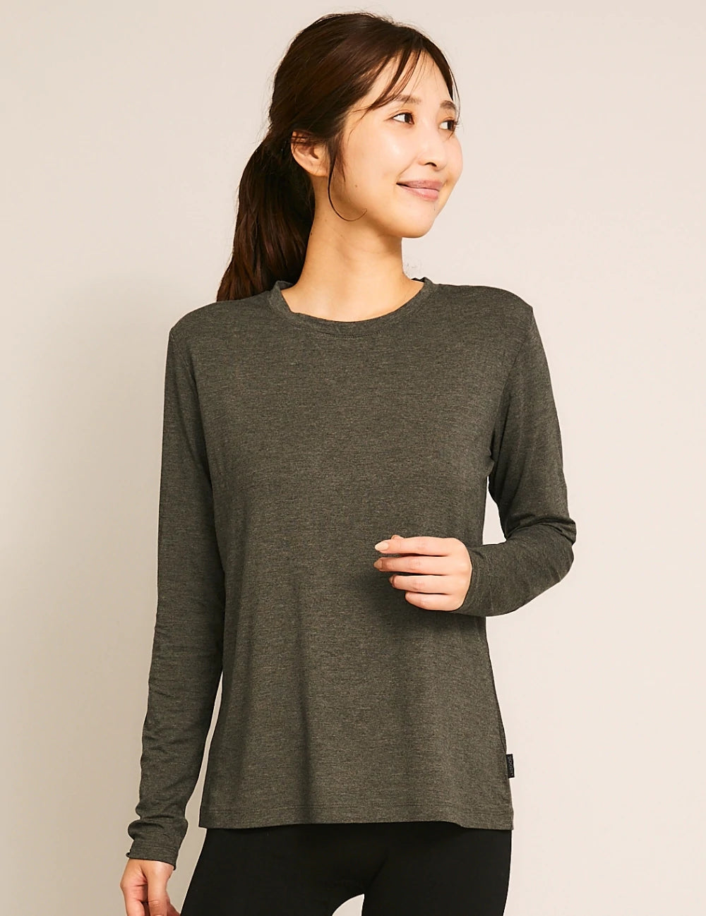 ロングスリーブ ラウンドネック Ｔシャツ