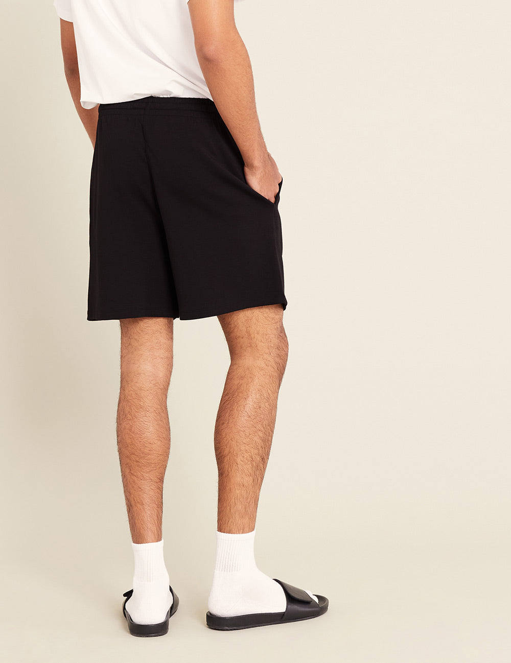 ユニセックス 6インチ スウェットショート | Black
