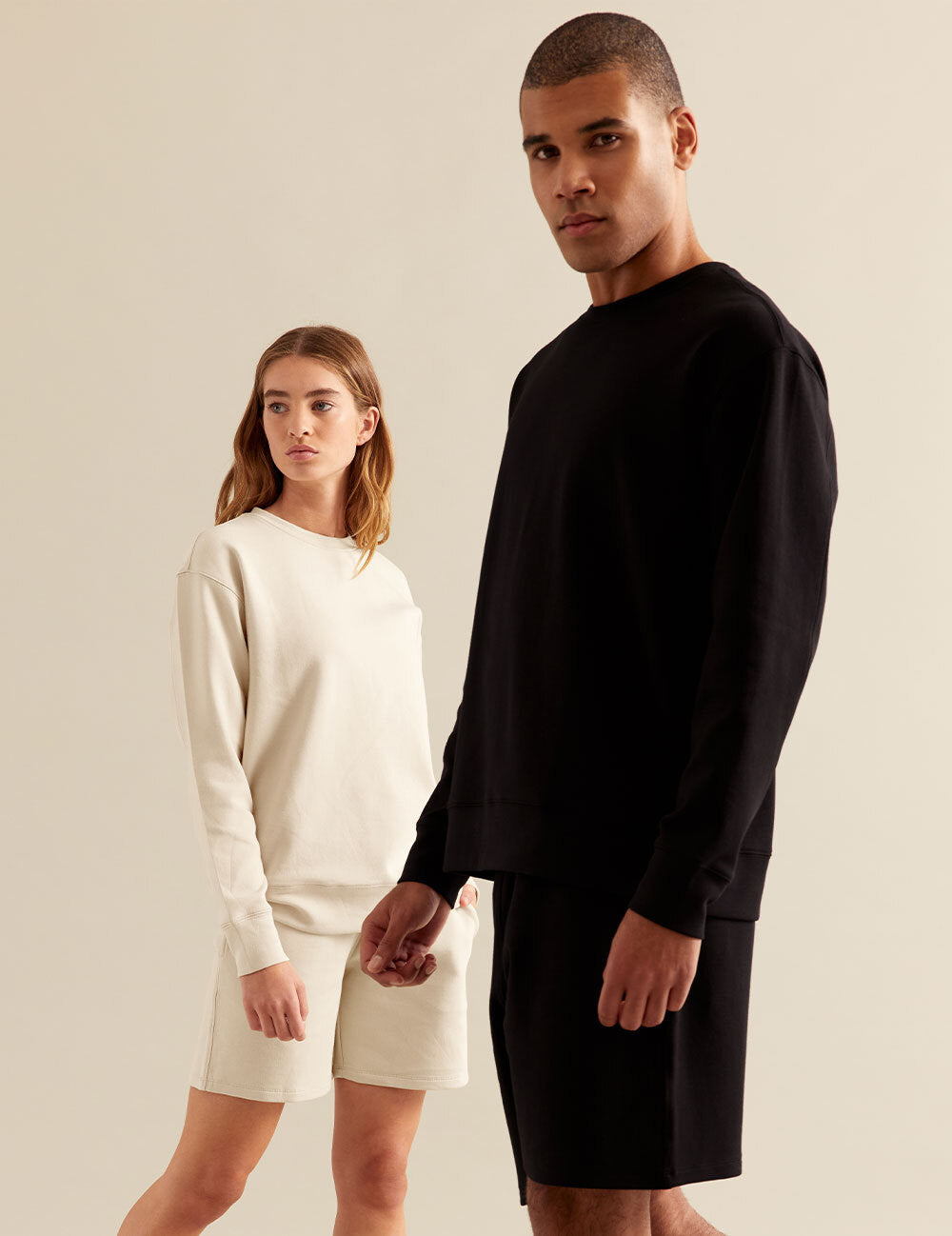ユニセックス 6インチ スウェットショート | Black