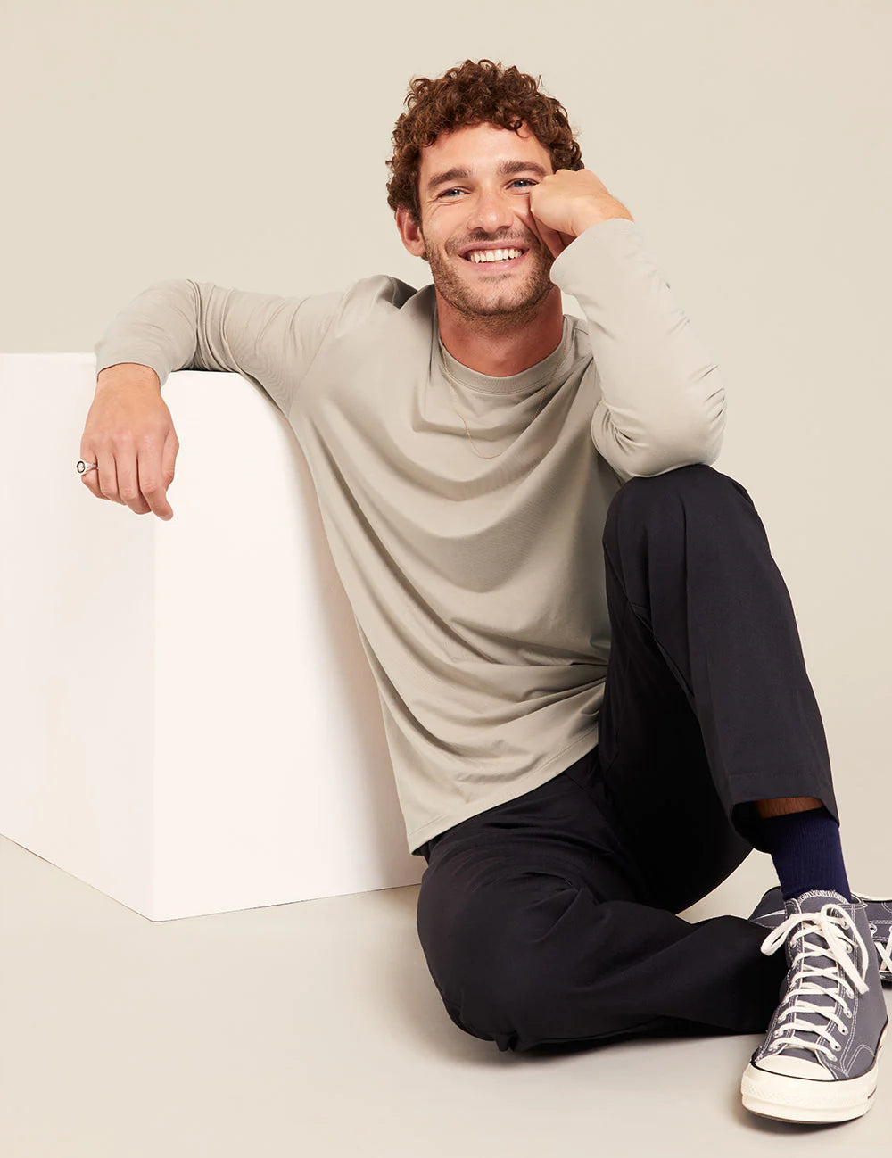 メンズ クラシック ロングスリーブTシャツ メンズ クラシック ロングスリーブTシャツ