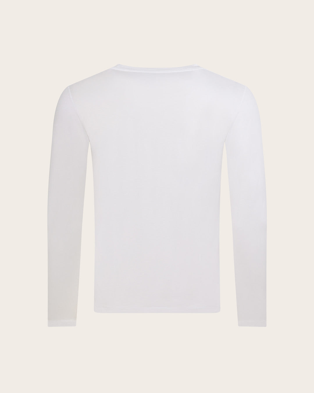 メンズ ロングスリーブクルーネックTシャツ | White