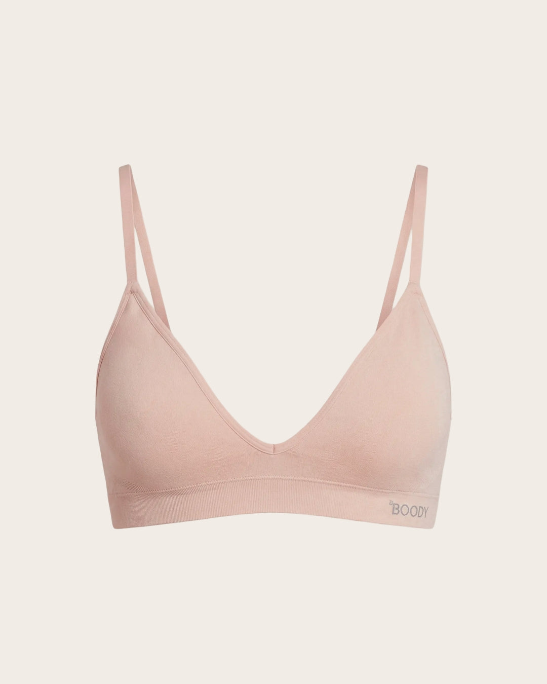 ワイヤレスTシャツブラレット | Nude
