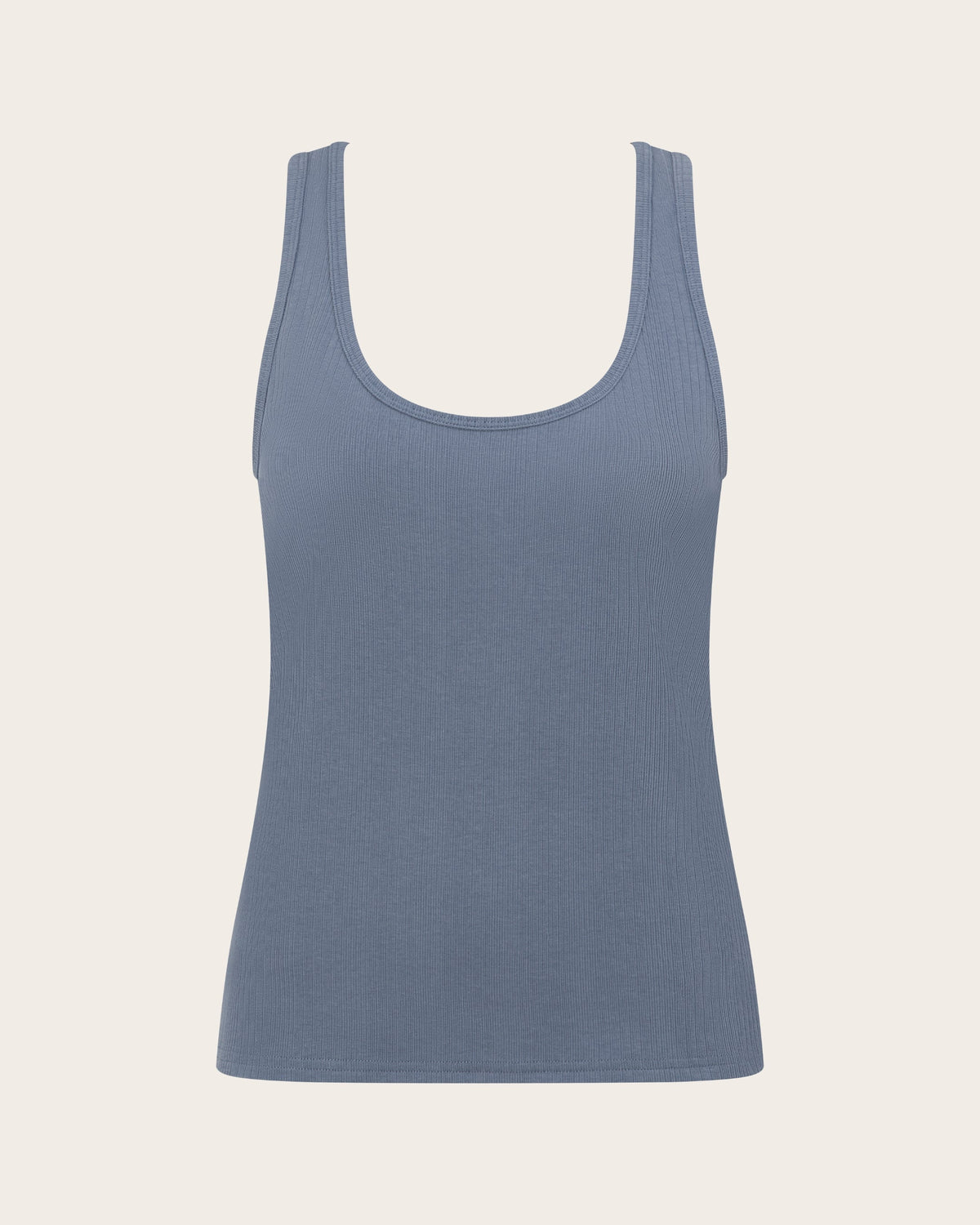 AiraRib™︎ ラウンジ タンクトップ | Steel Blue