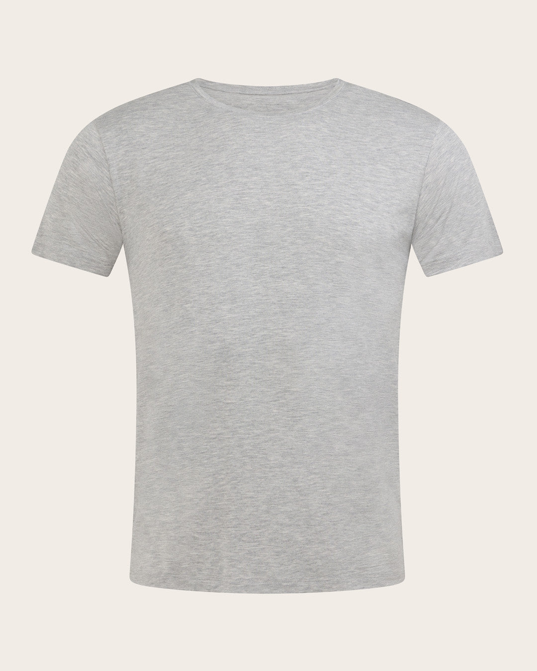 メンズ クルーネックＴシャツ | Light Grey Marl