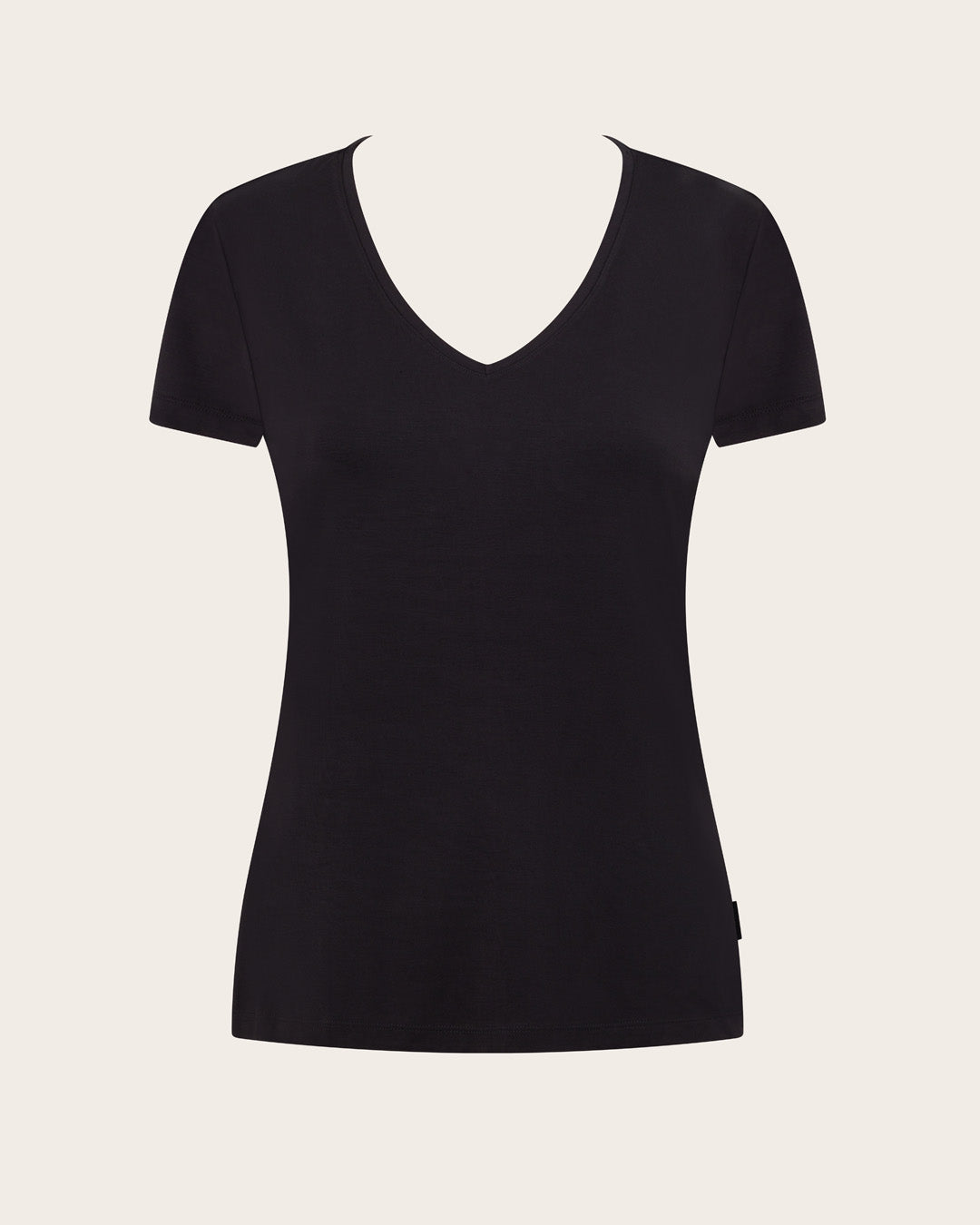 ＶネックＴシャツ | Black