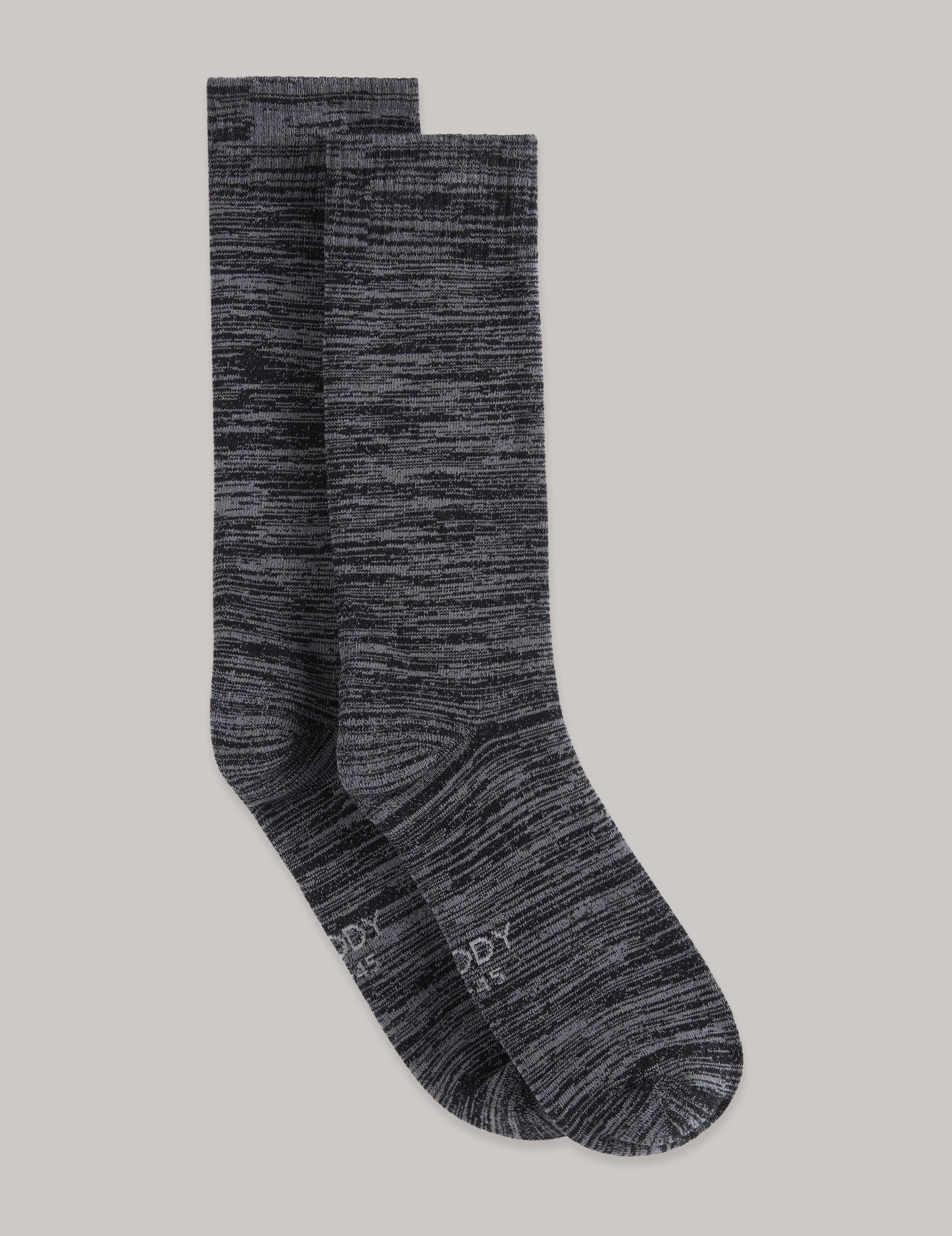 クルーブーツソックス | Dark Grey Marl