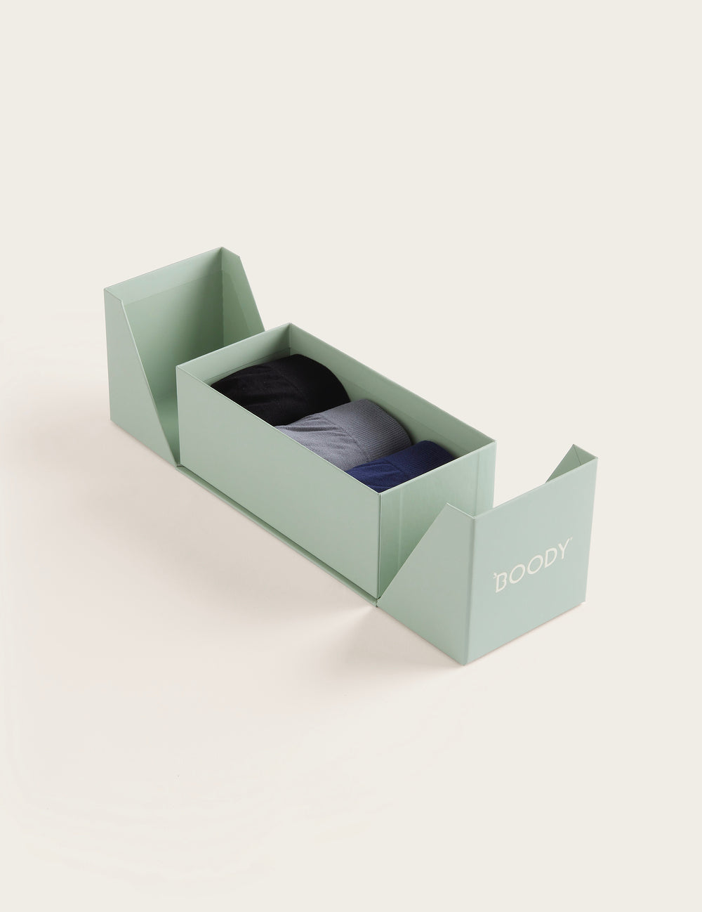 メンズボクサー ギフトボックス（3枚セット） | Black, Charcoal, Navy