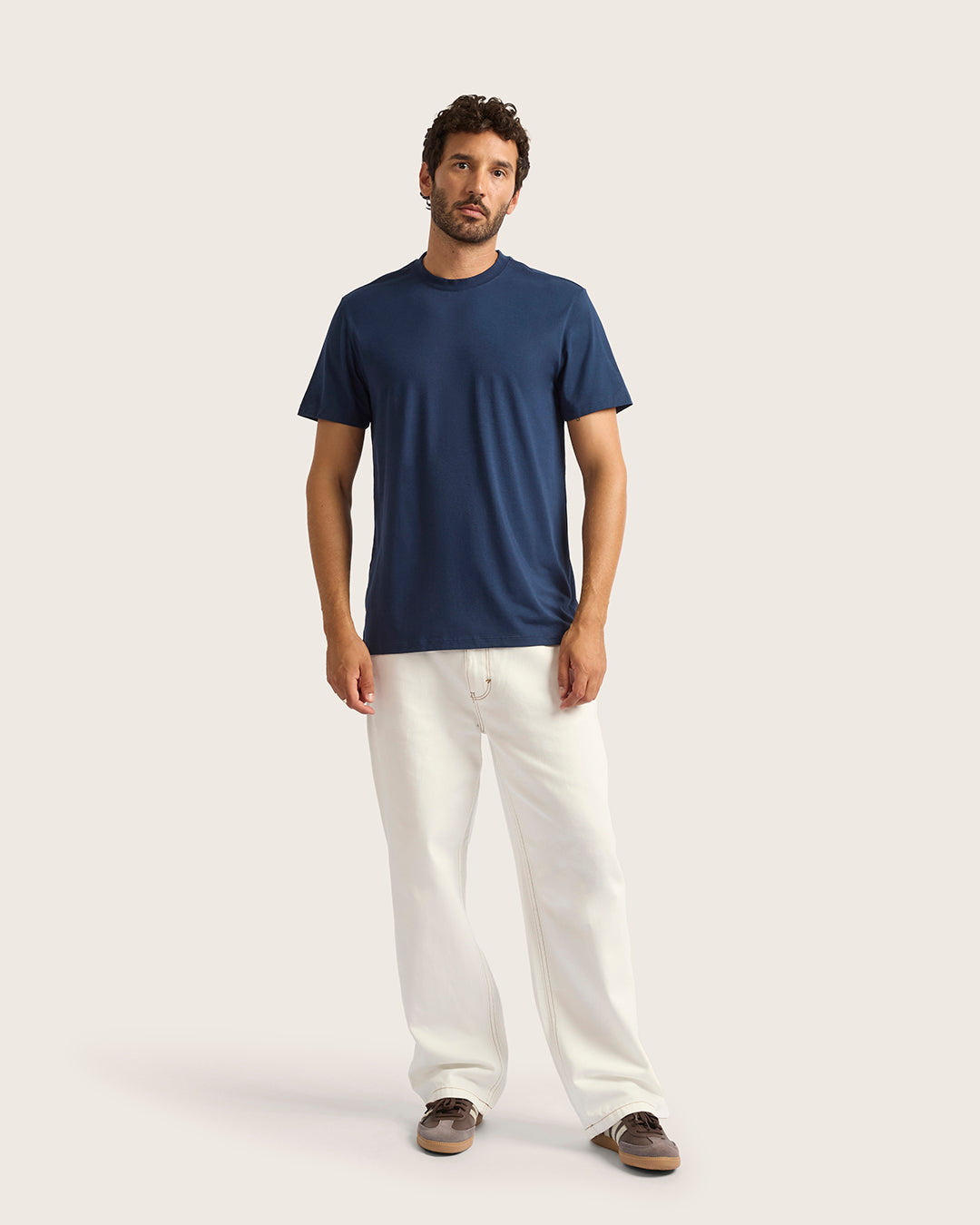 メンズ クラシック クルーネックTシャツ | Navy
